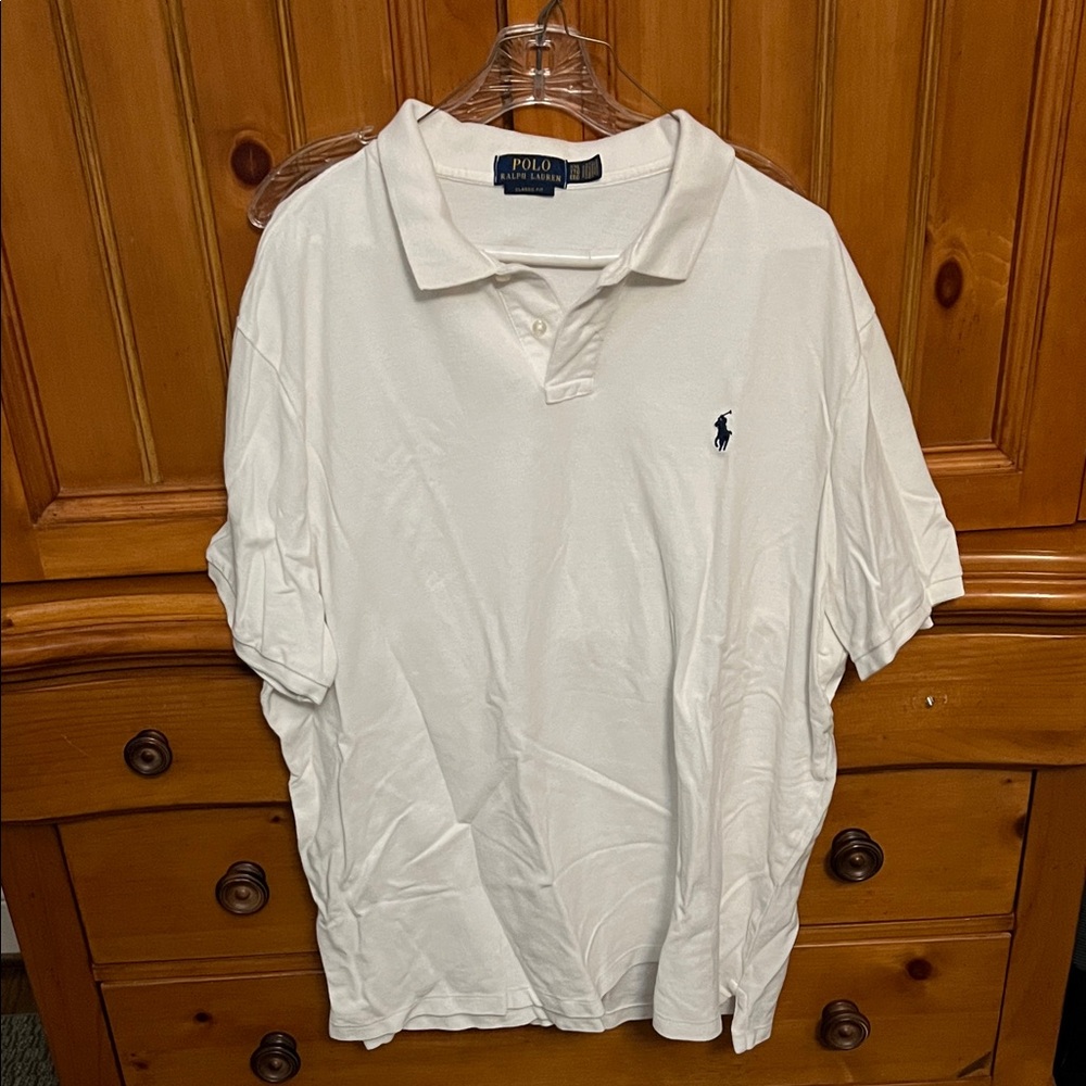 Polo by Ralph Lauren Men's Classic White Polo Shirt